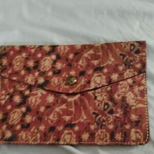 Source Unknown Floral Mini Bag - Red and Black